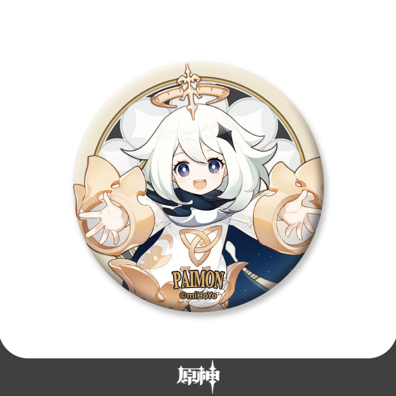 Paimon - Genshin Impact - Traveler Series Chara Can Badge