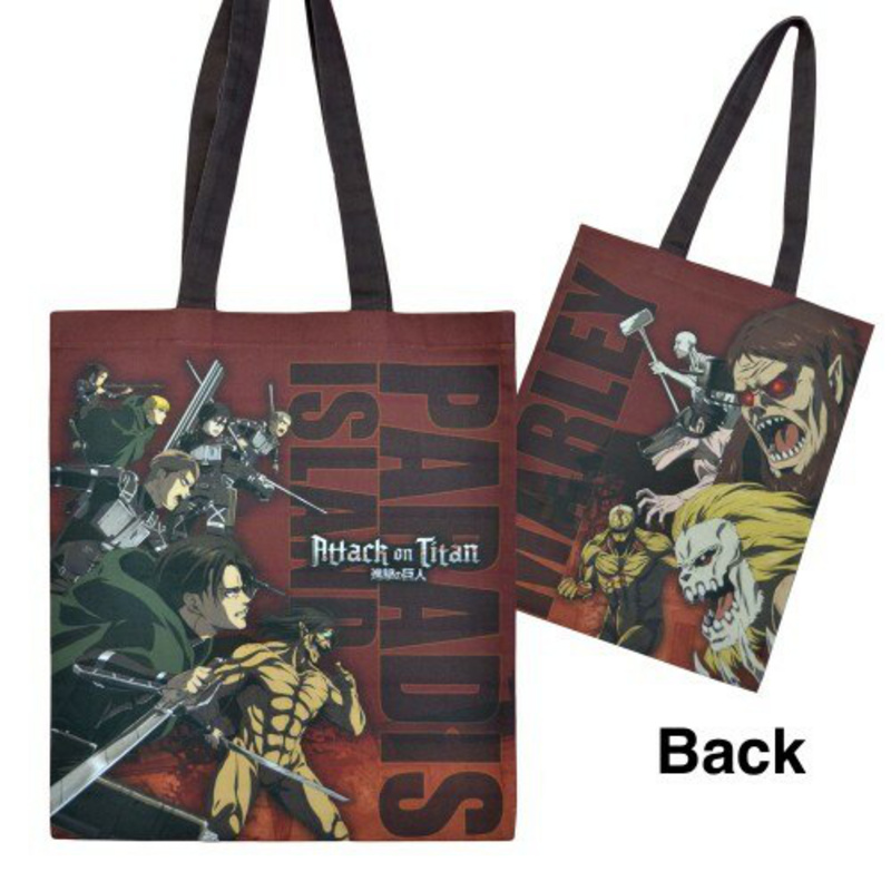 Paradis vs. Marley - Attack on Titan: Final Season - Tote Bag - Pop Buddies