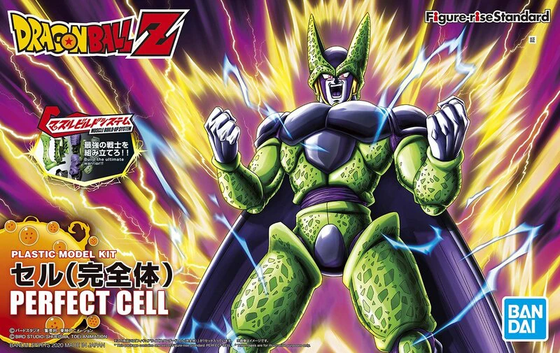 Perfect Cell - Dragon Ball - Model Kit (Figure-rise Standard - Renewal) - Bandai Spirits