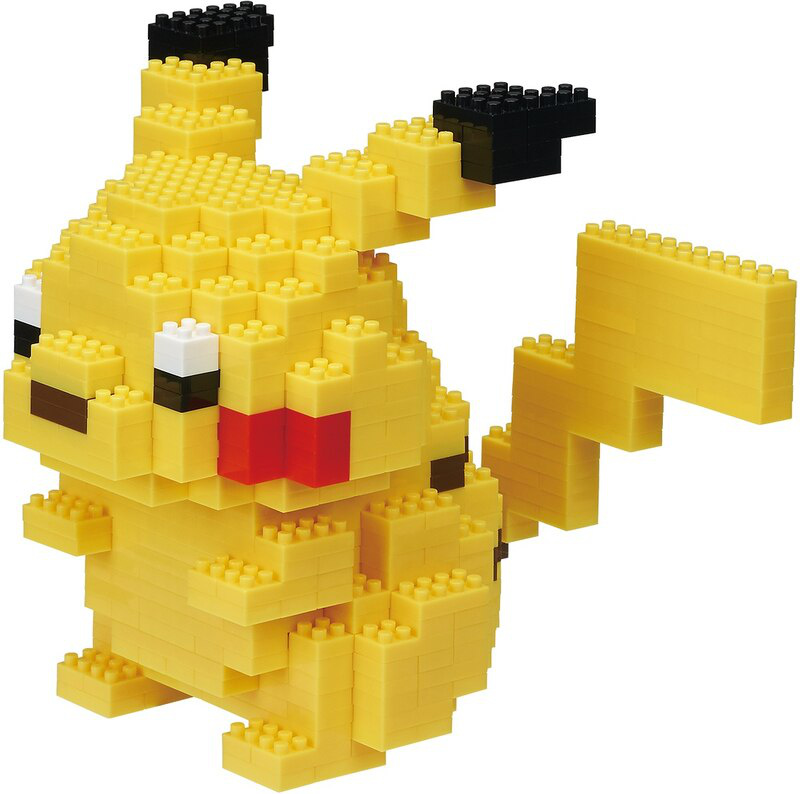 Pikachu - Pokémon // Deluxe NANOBLOCK - NBPM_036