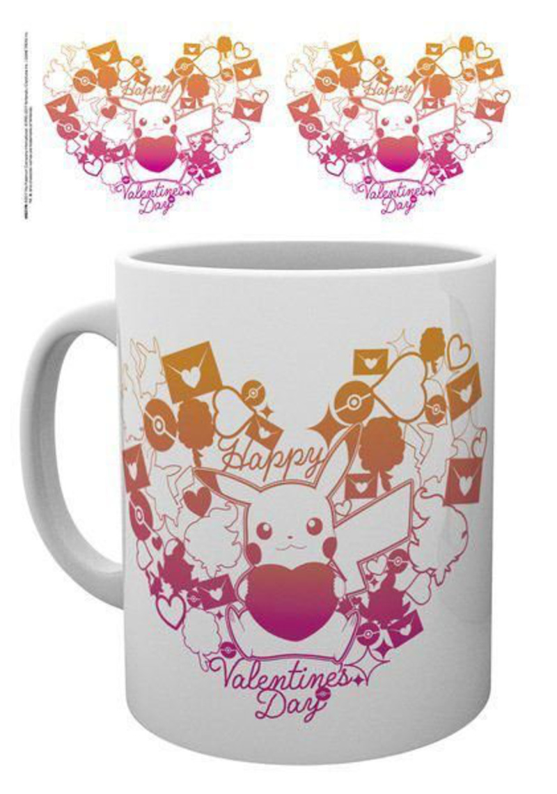 Pikachu -  Pokemon Valentine Tasse