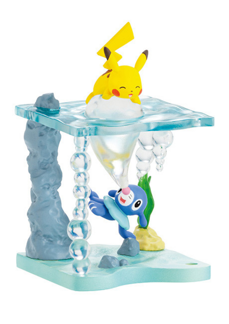 Pikachu und Robball (1) - Pokémon Shining Sea Diorama Figur - Re-Rement