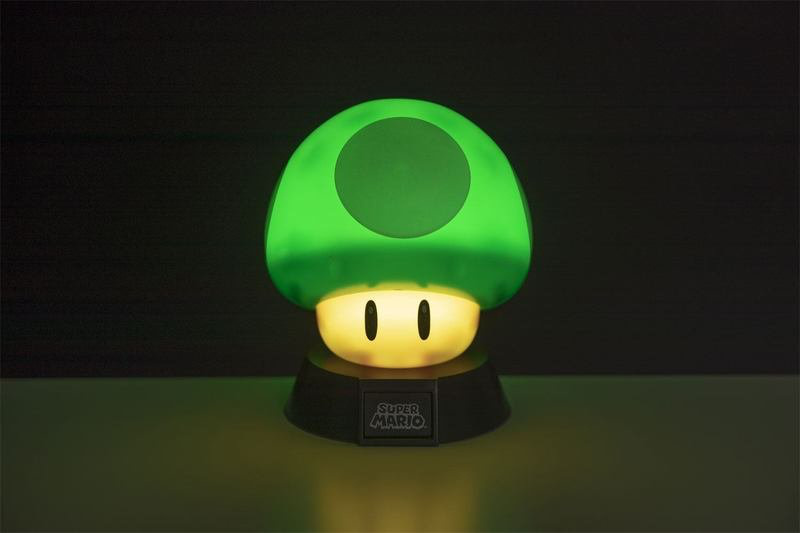 Pilz 1-Up - Super Mario 3D Lampe