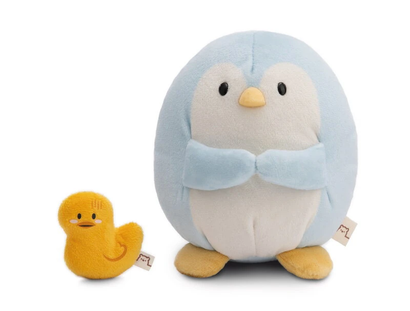 Pinguin Waddle - mymochi - Plüsch (mit Ente) (16cm) 