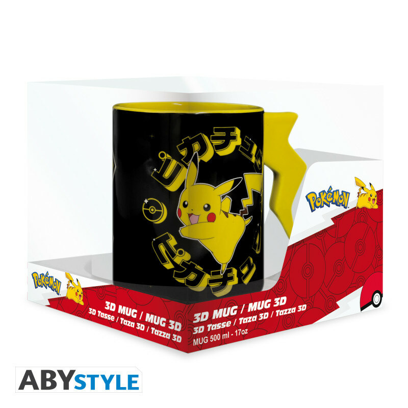 Pokemon 3D Tasse - Pikachu Blitzschlag