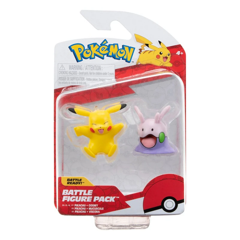 Pikachu & Viscora - Pokémon - Battle Figure Pack Minifiguren 2er-Pack - Jazwares