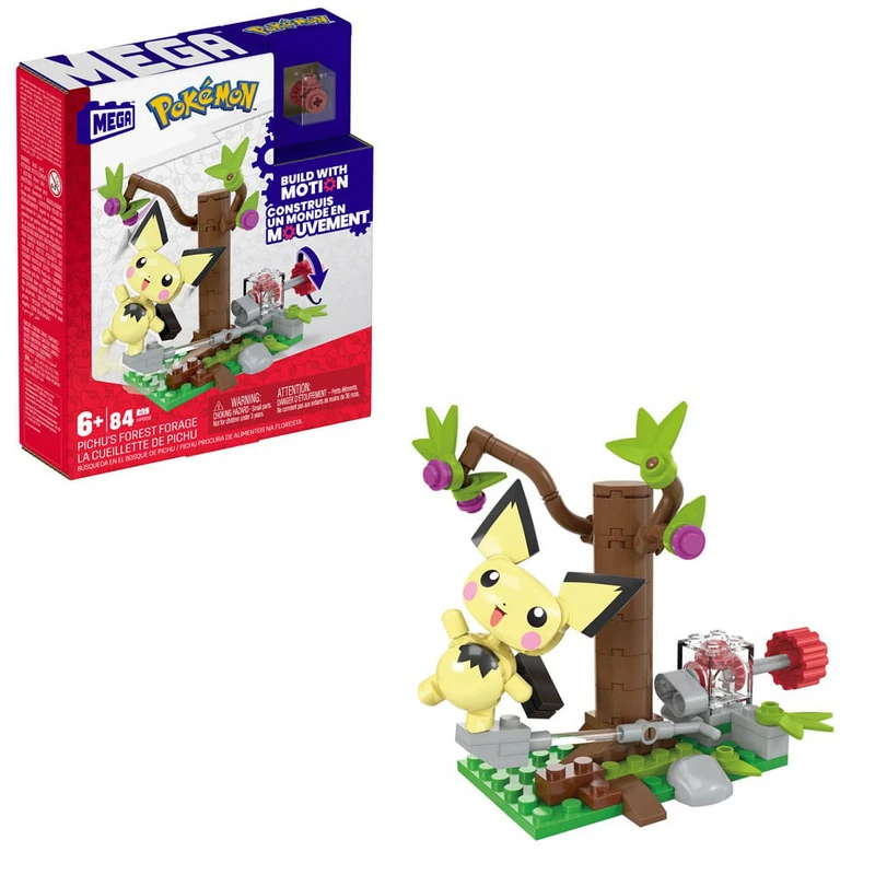 Pichus Wald-Futtersuche - Pokémon - Mega Construx Bauset - Mattel