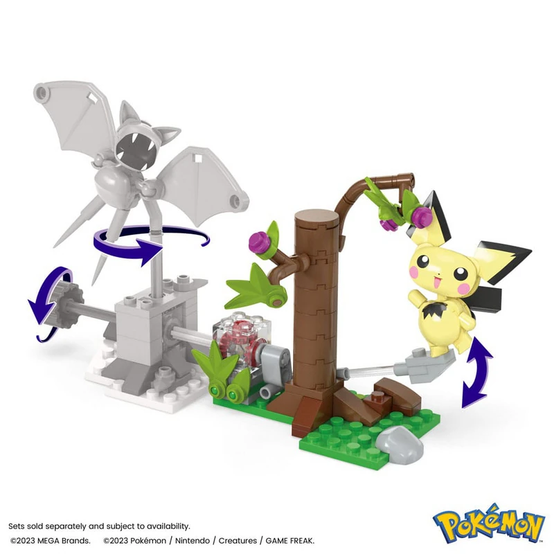 Pichus Wald-Futtersuche - Pokémon - Mega Construx Bauset - Mattel