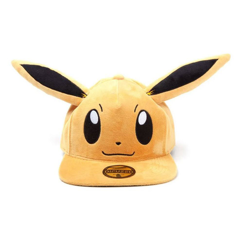 Evoli - Plüsch Snapback Cap - Pokémon - Difuzed