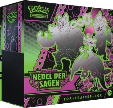 Pokémon TCG - Karmesin & Purpur: Nebel der Sagen - Top Trainer Box 