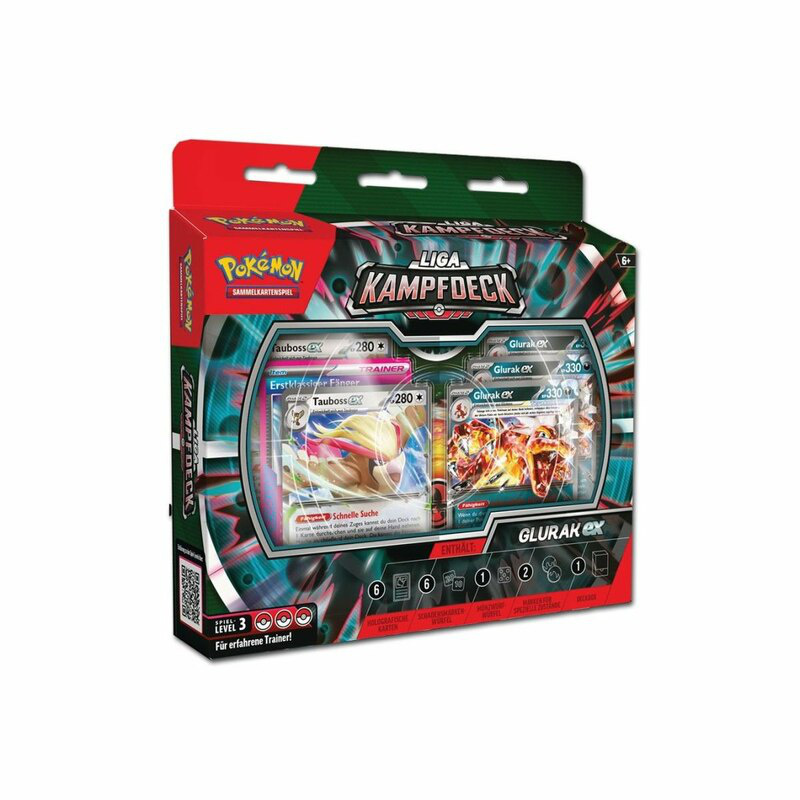 Pokemon TCG - Liga Kampfdeck Glurak ex (deutsch)