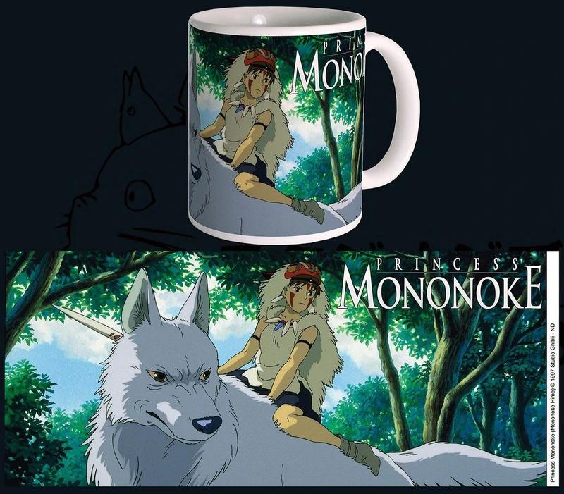 Prinzessin Mononoke - Studio Ghibli Tasse - Semic