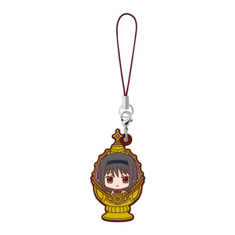 Puella Magi Madoka Magica - Gummi Schlüsselanhänger Set (6 Stück)