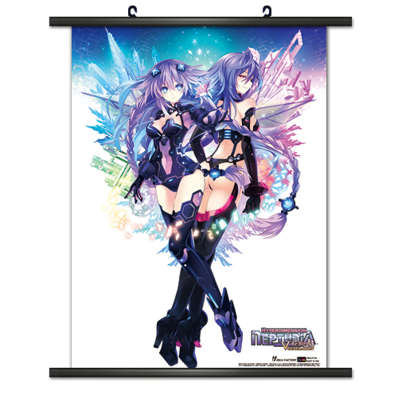 Purple Heart & Iris Heart - Wallscroll - Hyperdimension Neptunia -  27762