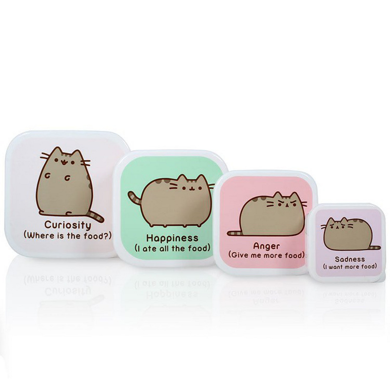 Pusheen Snackbox 4er-Set