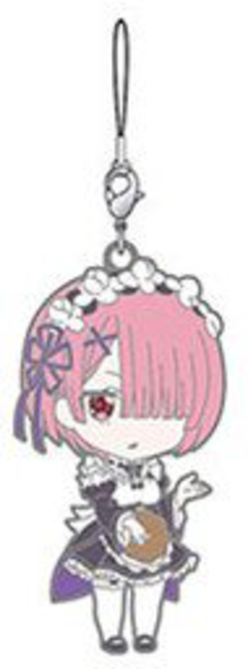 Ram - Nendoroid Plus Re:Zero kara Hajimeru Isekai Seikatsu Trading Rubber Strap