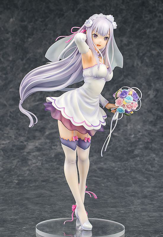 Emilia - Re:ZERO - Statue 1/7 - Wedding Ver. - Phat!