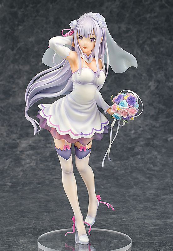 Emilia - Re:ZERO - Statue 1/7 - Wedding Ver. - Phat!