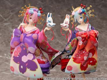 Ram - Re:ZERO - PVC Statue 1/7 - Oiran - Furyu