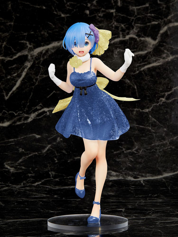 Rem: Clear Dress Ver. - Re:Zero - Precious - Statue - Taito (re-run)