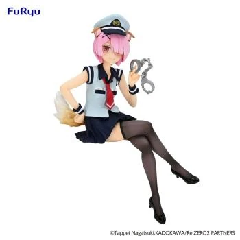 Ram - Re:Zero - Noodle Stopper - Police Officer Cap with Dog Ears - Furyu