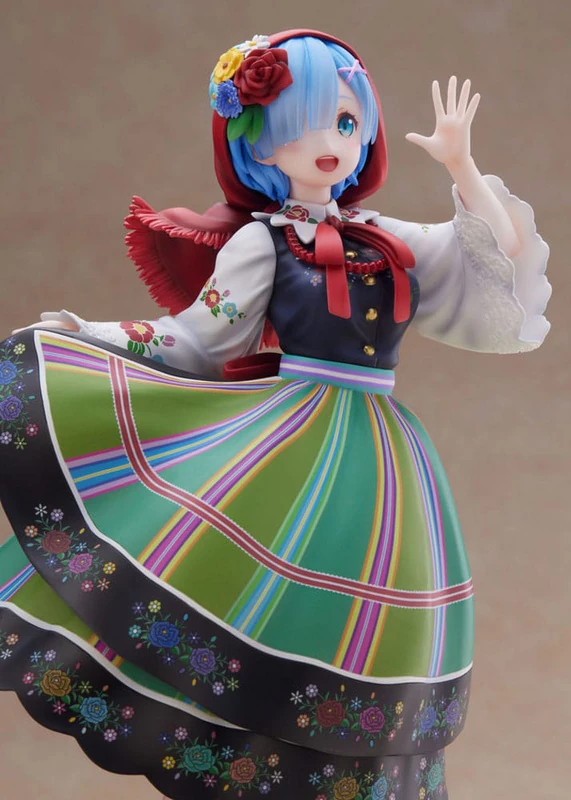 Rem - Re:Zero - Statue 1/7 - Country Dress Ver. - Furyu