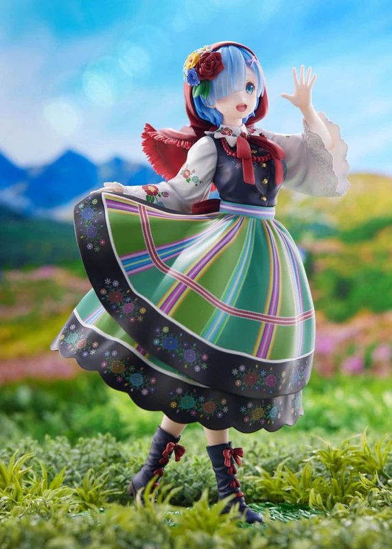 Rem - Re:Zero - Statue 1/7 - Country Dress Ver. - Furyu