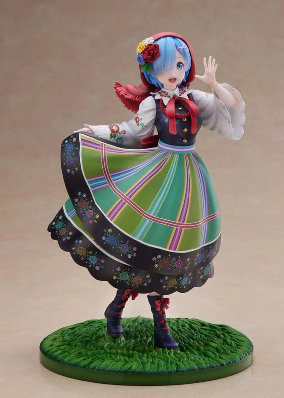 Rem - Re:Zero - Statue 1/7 - Country Dress Ver. - Furyu