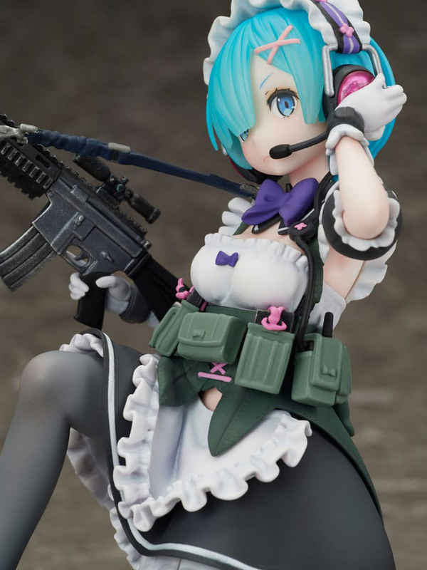 Rem: Military Ver. - Re:Zero: Starting Life in Another World - Statue 1/7 - FuRyu