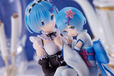 Rem & Childhood Rem - Re:Zero Starting Life in Another World - Statue 1/7 - Sega