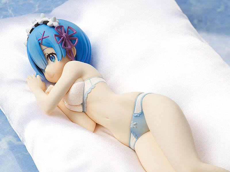 Rem - Blue Lingerie - Bed Sharing - KD Colle - Kadokawa