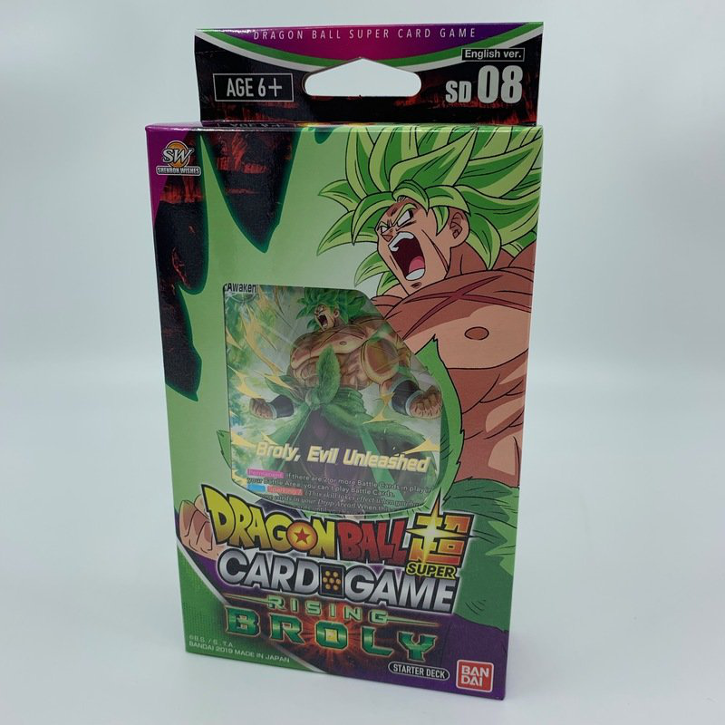 Rising Broly Starter Deck SD08 - Dragon Ball Super Card Game Season 6 (Englische Version)