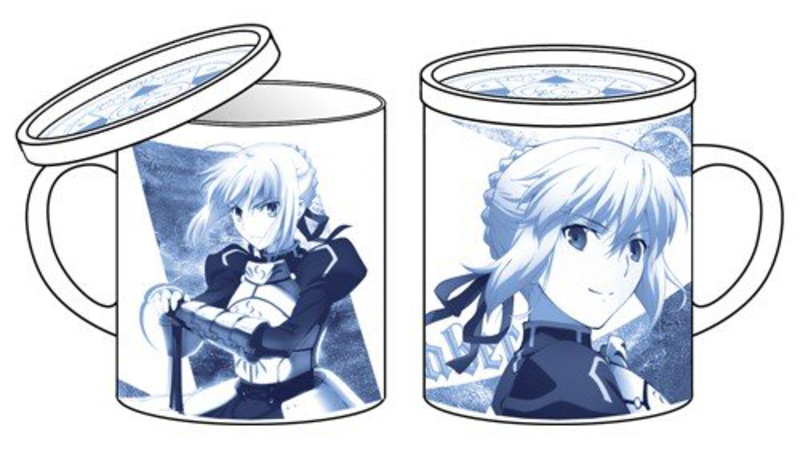 Saber - Fate/Stay night - Cospa Tasse mit Deckel