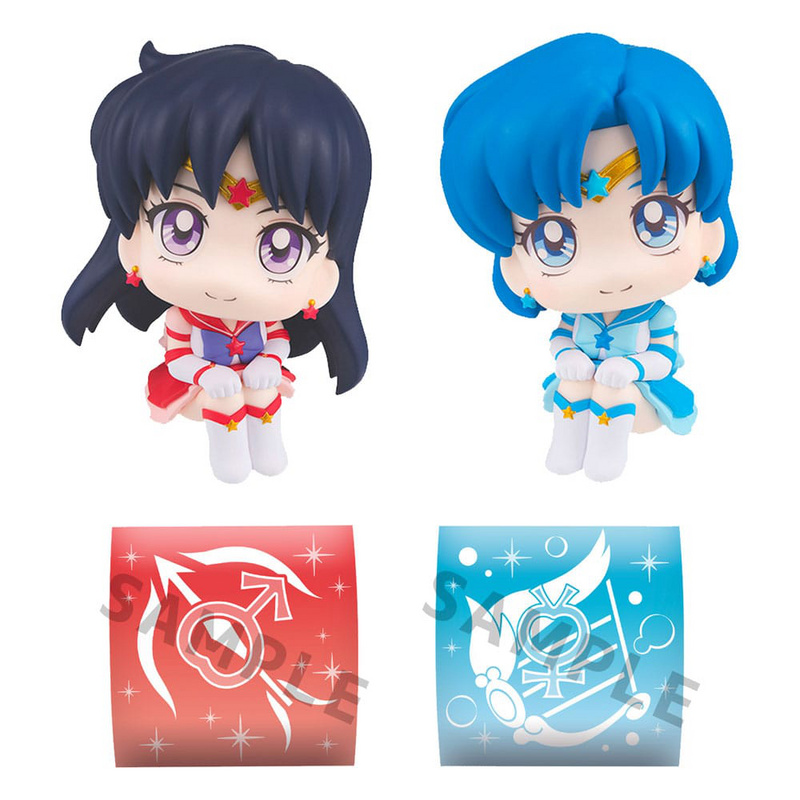 Sailor Merkur & Mars - Eternal Sailor Moon Cosmos - Look Up Set - Megahouse