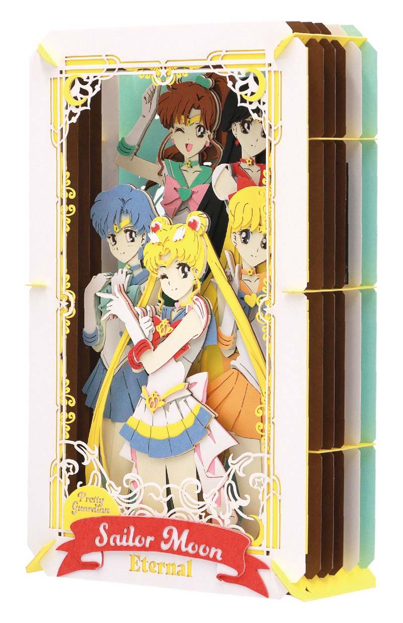 Sailor Moon - Merkur - Mars - Jupiter - Venus - Pretty Guardian Sailor Moon Eternal - Papiertheater