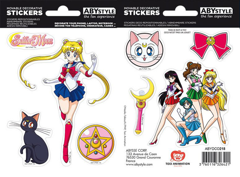 Sailor Moon - Mini Sticker Set - ABYStyle