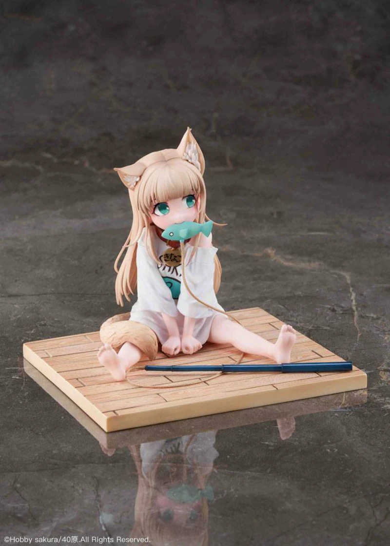 Kinako - Sitting Fish Deluxe Version - My Cat Is a Kawaii Girl - Hobby Sakura