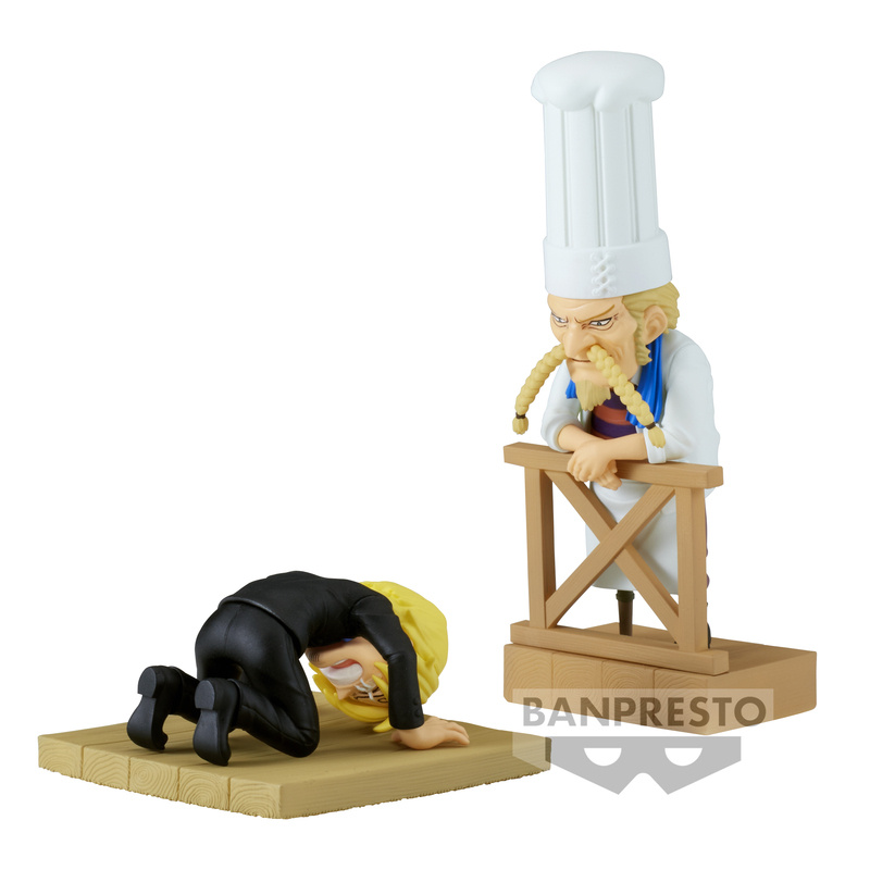 Sanji & Jeff / Zeff - One Piece - WCF Log Stories (Abschied vom Baratie) - Banpresto