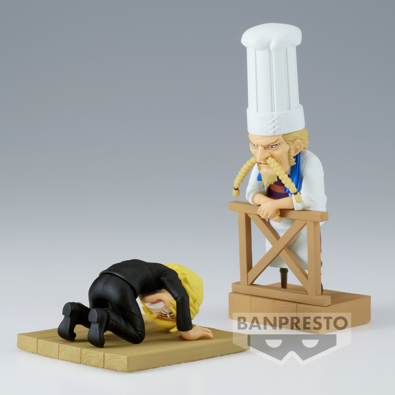 Sanji & Jeff / Zeff - One Piece - WCF Log Stories (Abschied vom Baratie) - Banpresto