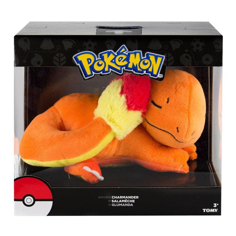 Schlafendes Glumanda - Pokemon Plüschtier - Tomy