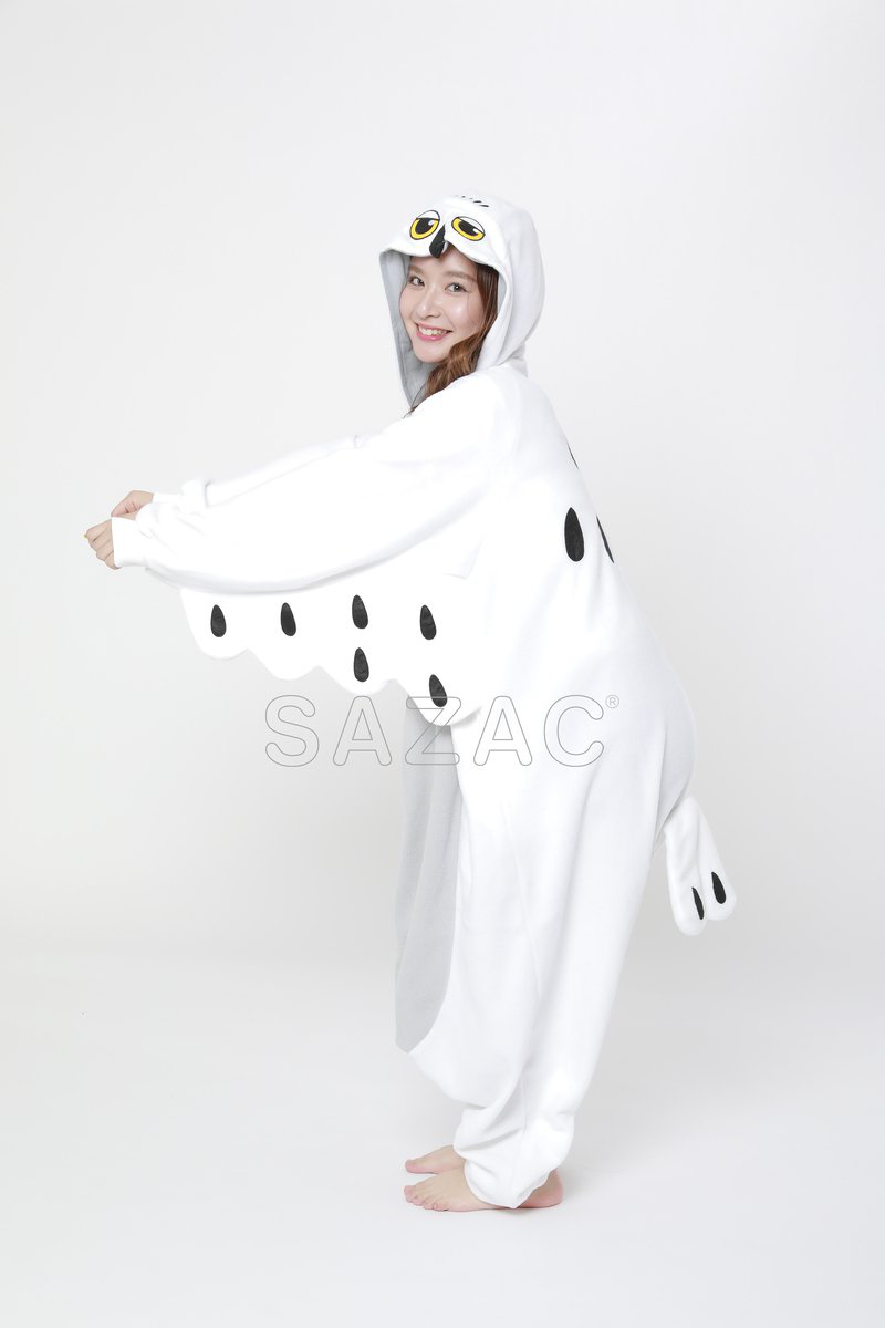 Schneeeulen Kigurumi - Sazac 