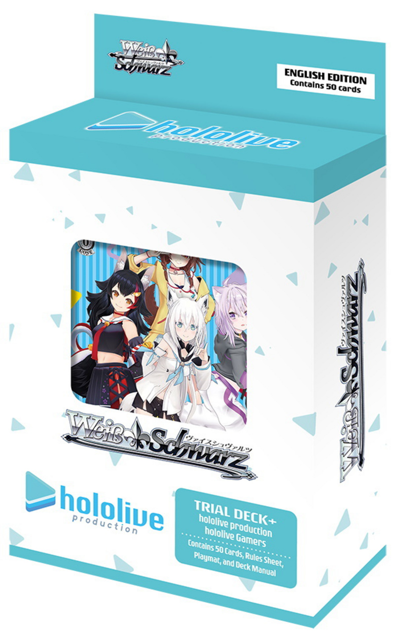 Weiß Schwarz - Hololive - Gamers Trial Deck + - Englische Version