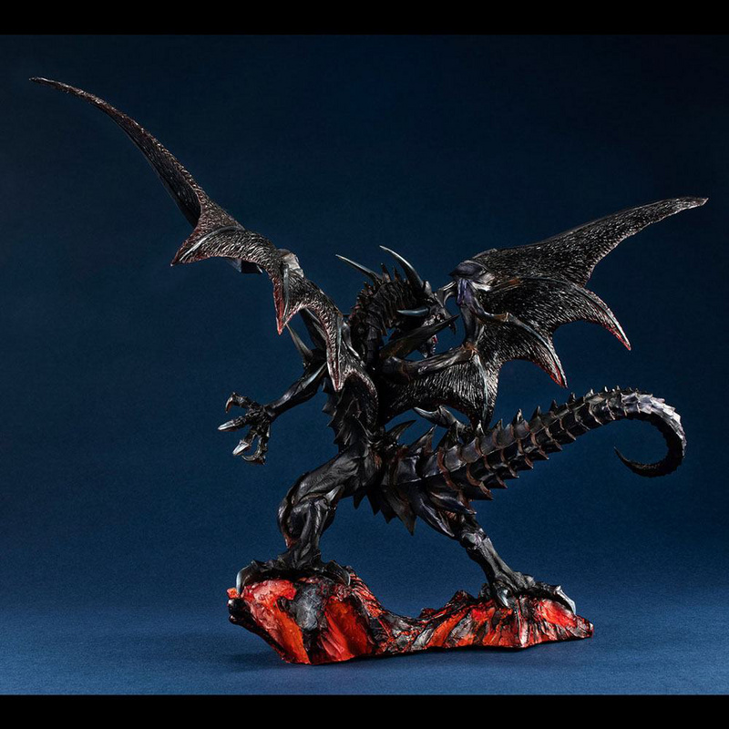 Schwarzer Rotaugendrache / Rotäugiger Schwarzer Drache - Yu-Gi-Oh! Art Works Monsters - Megahouse