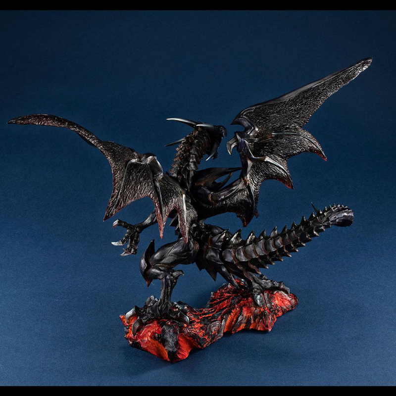 Schwarzer Rotaugendrache / Rotäugiger Schwarzer Drache - Yu-Gi-Oh! Art Works Monsters - Megahouse