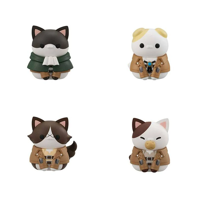 Set - Attack on Titan Mega Cat Project - Gathering Scout Regiment danyan! - Megahouse