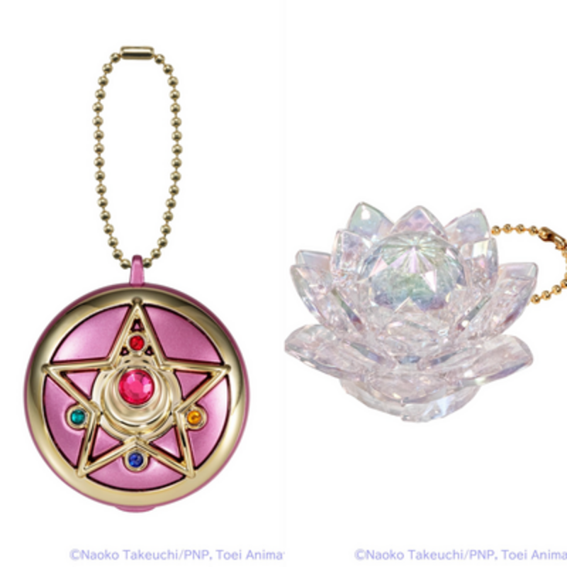 Crystal Star Compact & Silberkristall - Sailor Moon Miniturely Tablet Set - Bandai