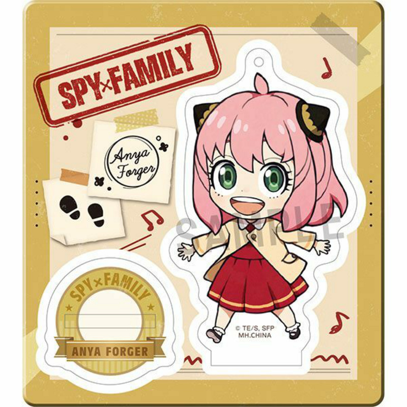 Set - Spy x Family Acryl Aufsteller - TokoToko Mascot - Megahouse (6 Aufsteller)