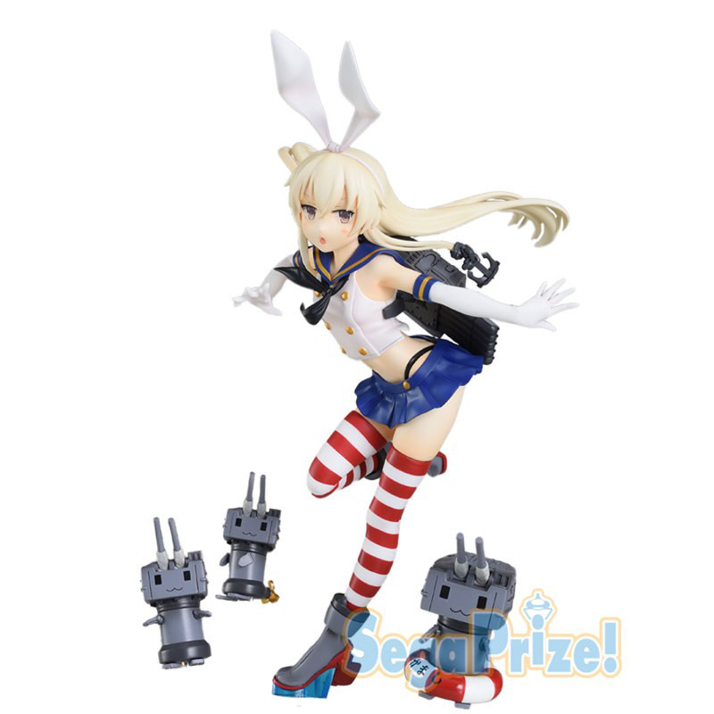 Shimakaze mit Rensouhou-chan - Sega SPM Figur