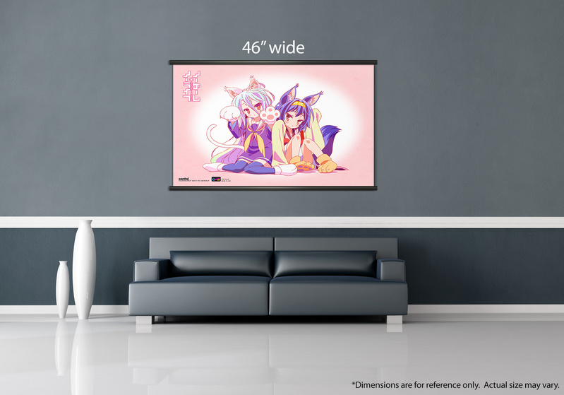 Shiro & Izuna - Wallscroll - No Game No Life - 20305