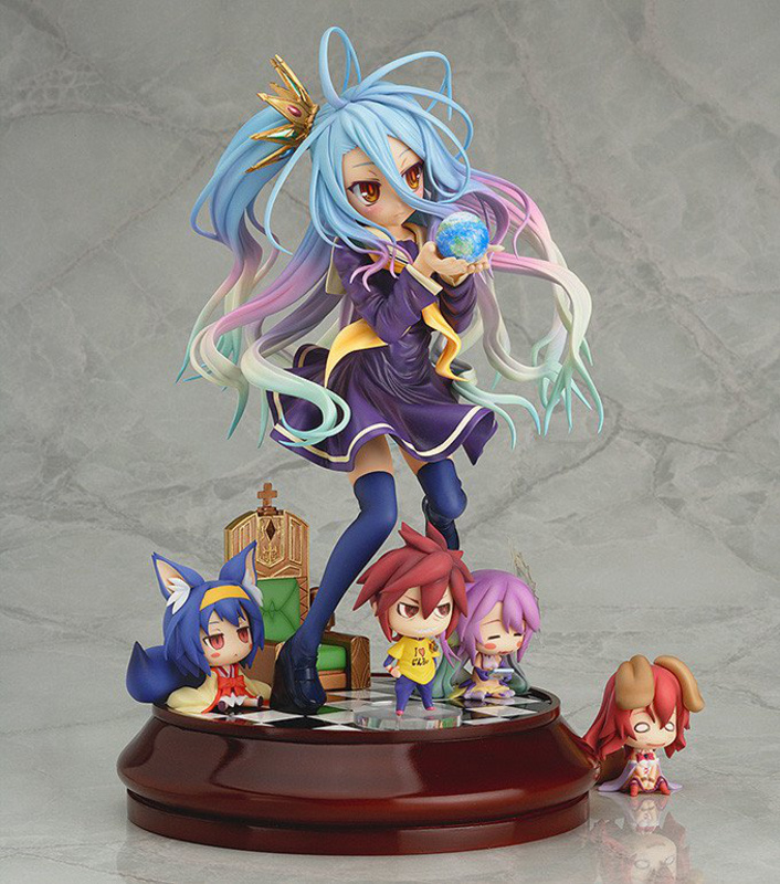 Shiro mit Chibi Sora, Izuna, Jibril und Steph - Phat!